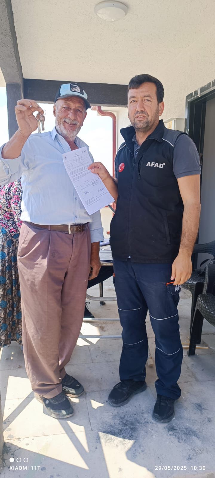 Göktaş Köyü Afet Konutlarımızın Anahtarlarının Teslimi Yapılmıştır.